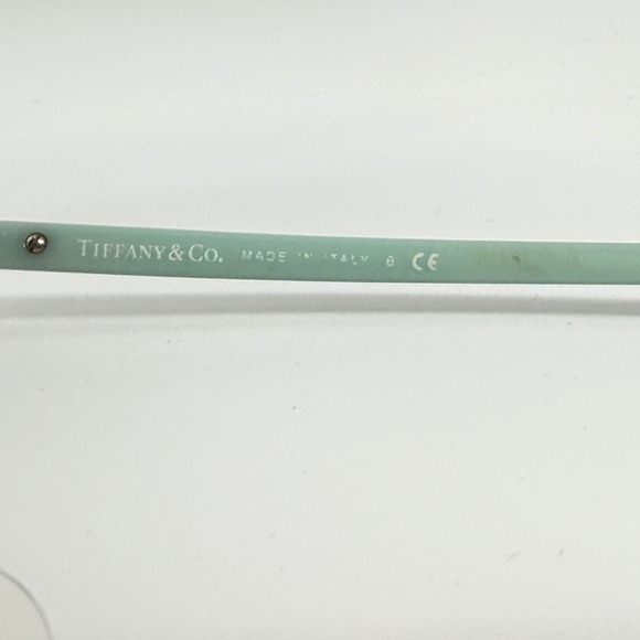 Tiffany Co TF 2034 8055 51016 135 Black Light Blue Eyeglasses Frames 21405 - Picture 6 of 7